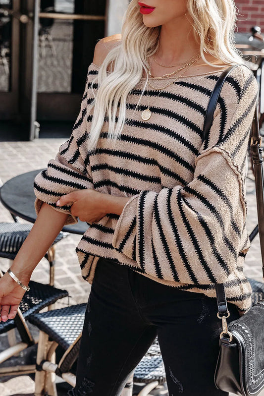 Off Shoulder Sweater
